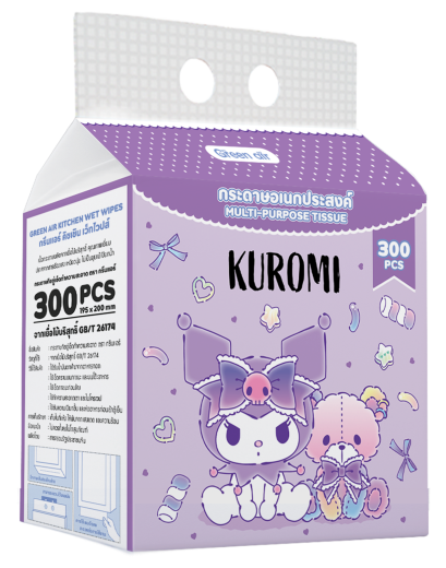 กระดาษอเนกประสงค์ 300 แผ่น Kuromi